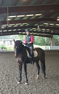 Lisa and Ari happy after a great lesson!