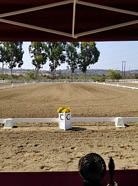 The view from "C" at the Del Mar Horsepark and southern RAAC show